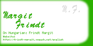 margit frindt business card